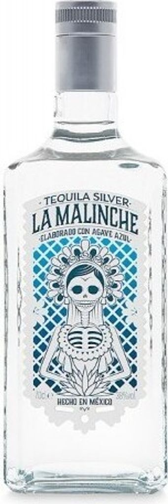 Tequila la Malinche Silver Tequila Mexiko 70,00 cl 38,0 %