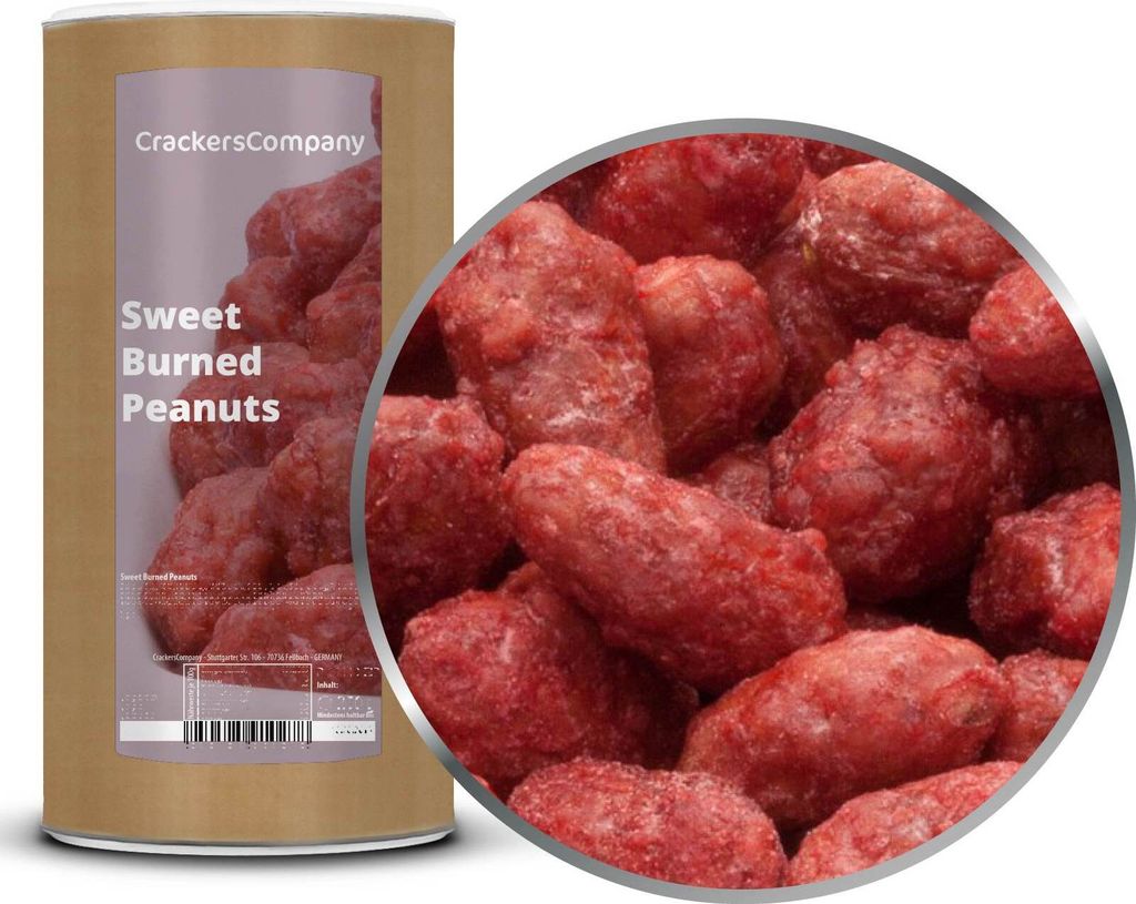 SWEET BURNED PEANUTS Membrandose groß 700g