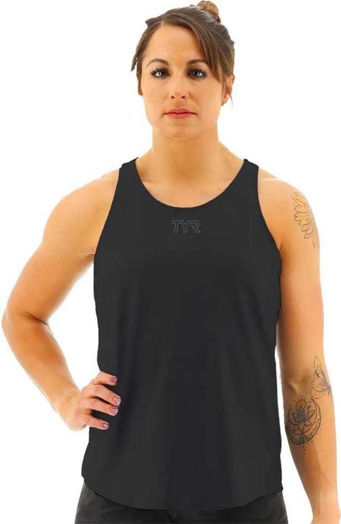 Tyr Airtec ärmelloses T-shirt Schwarz S Damen Schwarz S