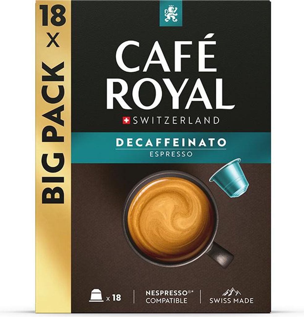 Café Royal Espresso Décaféiné 36 Kapseln Alu Image du produit 