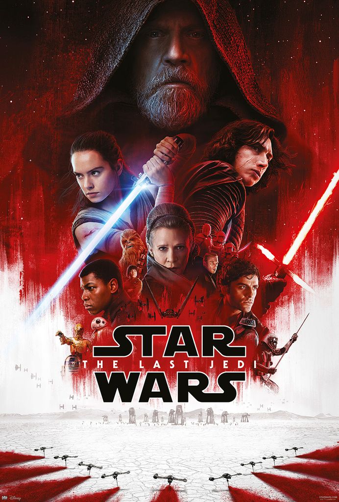 Star Wars Episode 8 Poster One Sheet (Hauptplakat) 68,6 x 101,6 cm