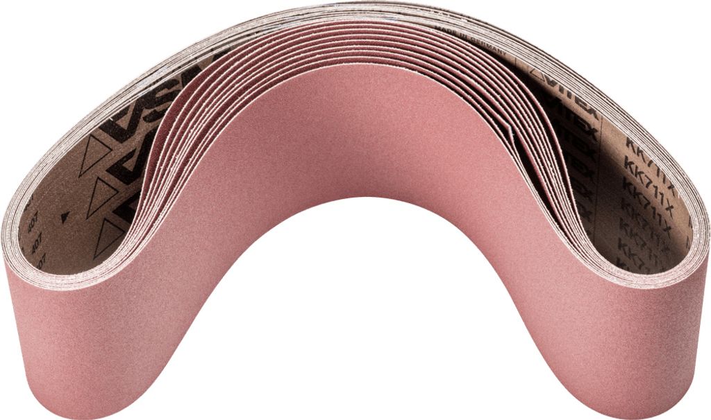 PFERD TOOLS Korund Schleifband BA 100x1000mm A120 für universelle Anwendung mit Bandschleifer