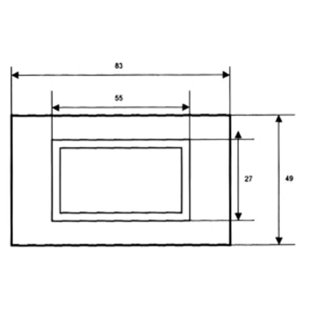 Voltmètre LED PeakTech LDP-235 avec Affichage LCD et Rétroéclairage Rouge