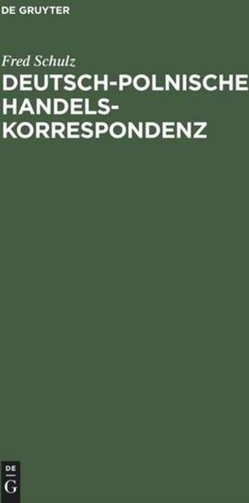 Deutsch-polnische Handelskorrespondenz