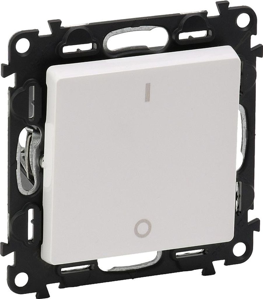 Interrupteur n°2 bipolaire LEGRAND VALENA LIFE 752102 blanc Image du produit 