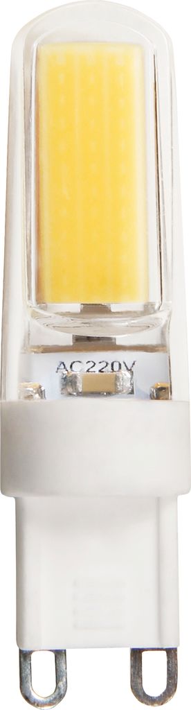 LED-Stiftsockellampe McShine "Silicia COB", G9, 2,5W, 260 lm, warmweiß