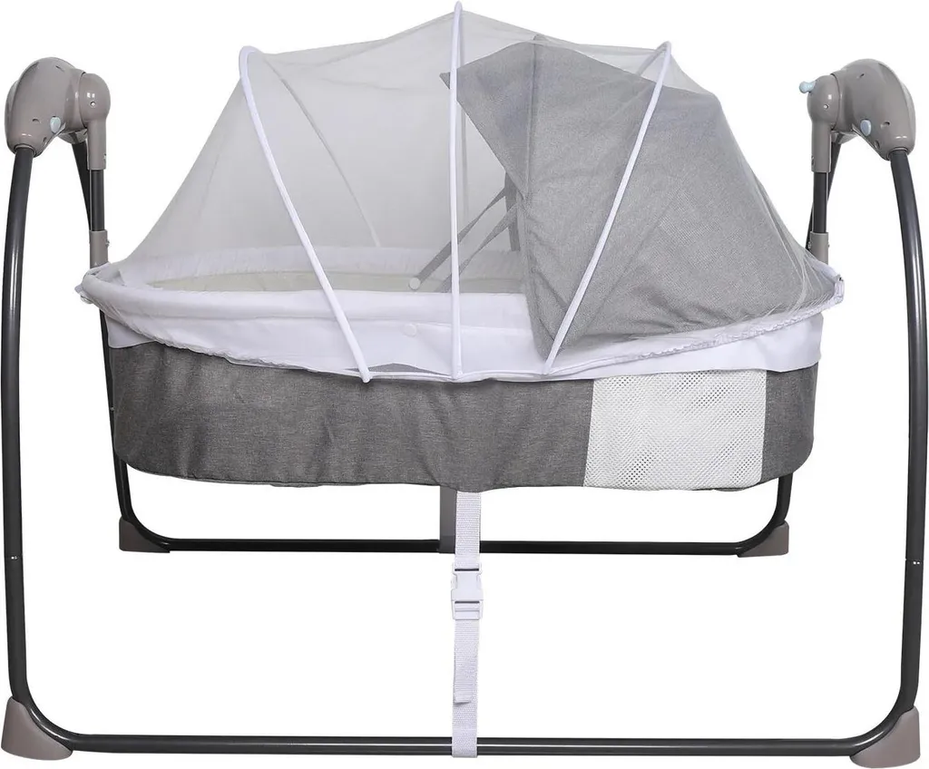 Lit Bébé Électrique Apaisant avec Télécommande - Idéal pour le Sommeil