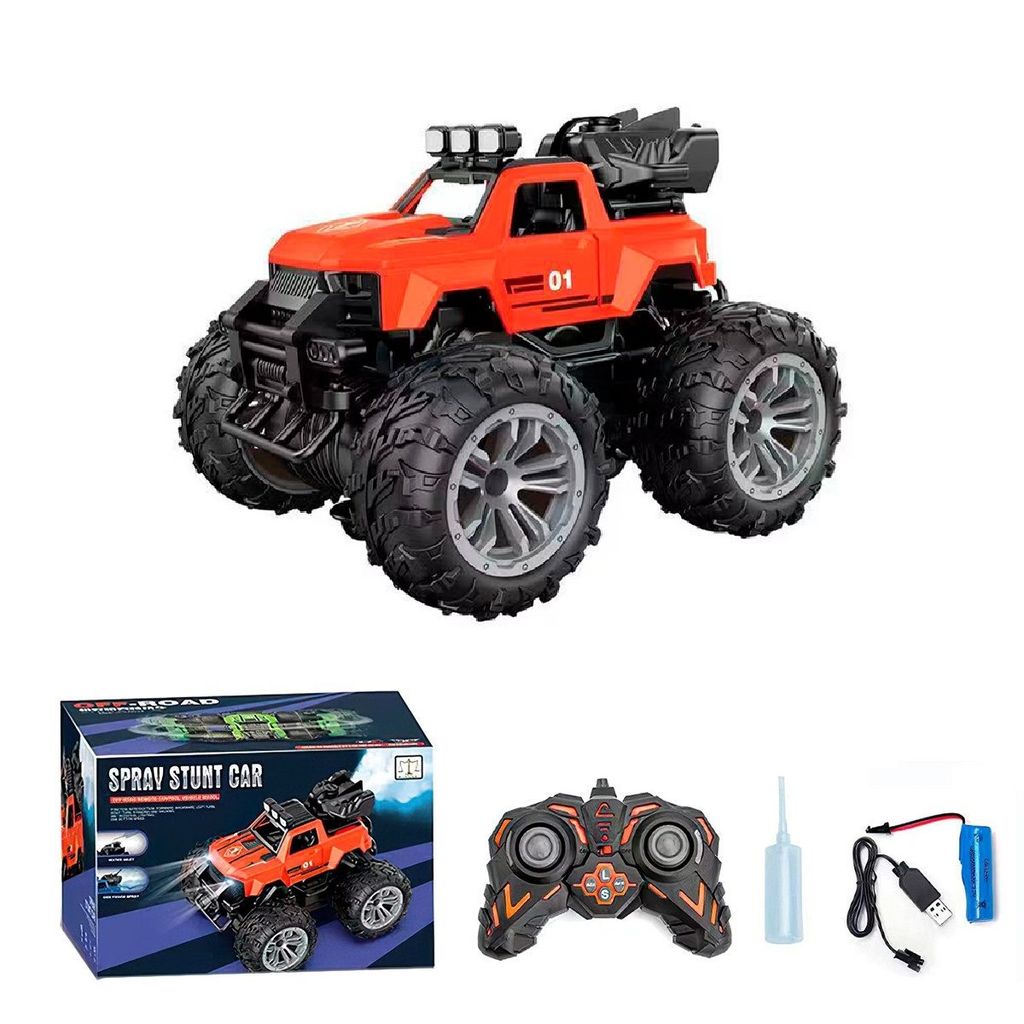 RC-Auto Ferngesteuertes Sprühauto, 2.4G Anti-Interferenz, Geschenk für Kinder