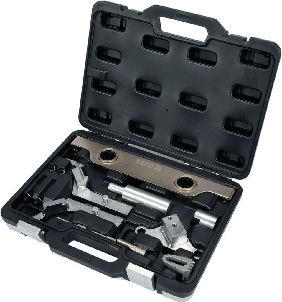 Yato YT-06027 Kit Messa in Fase Opel e Chevrolet 14 Pezzi Acciaio