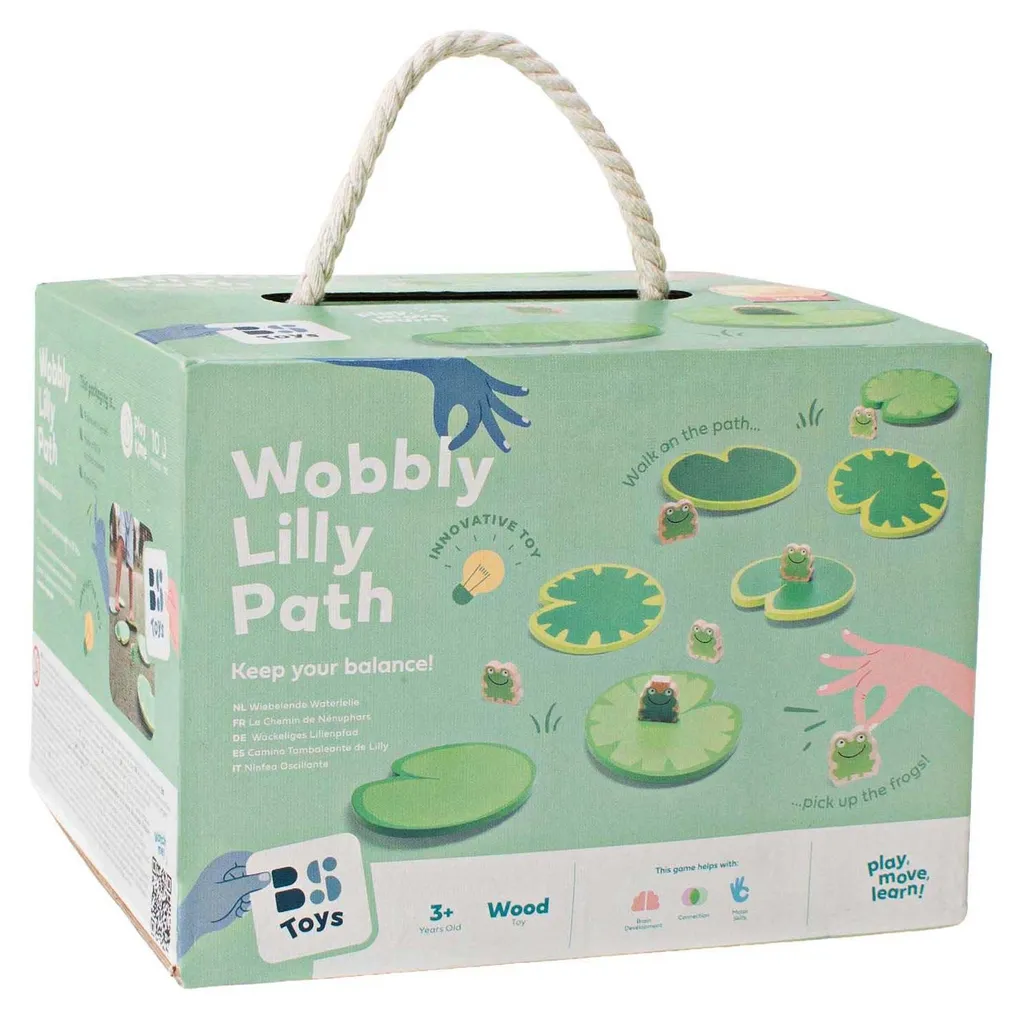 BS Toys Wobble Pad - Jeu d'équilibre amusant pour enfants dès 4 ans