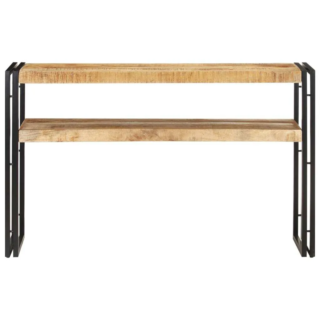 Tavolo consolle 120x30x75 cm Legno di mango grezzo