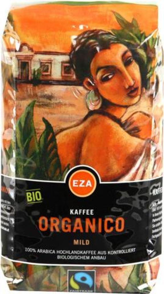 Kaffee Organico mild Bohne 1kg von EZA