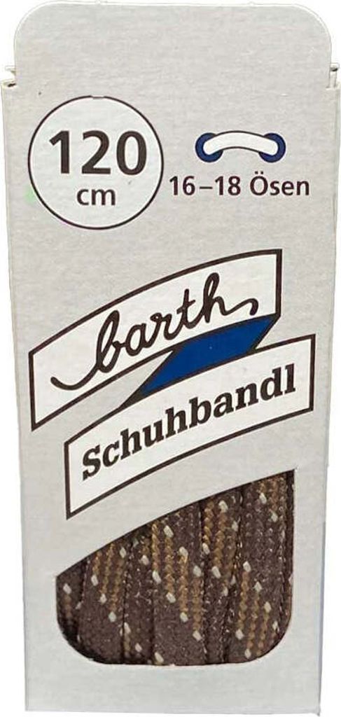 Schnürsenkel passend für Meindl - Barth Schuhbandl - Braun Gemustert - 120 cm