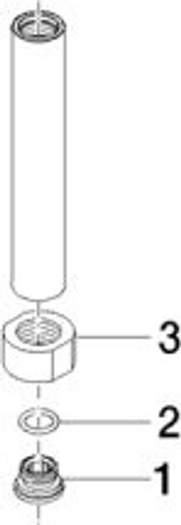 Dornbracht 90282210300-00 Rohr Ersatzteile