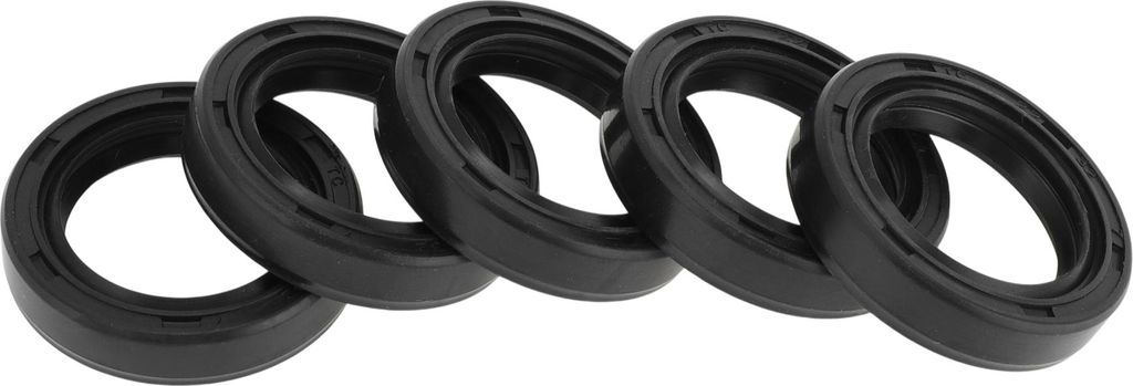 Universeller Öldichtring TC Doppellippe Mit Stahlfeder Dichtring Drehwellendichtung 22x32x7mm Hochdruck NBR Gummi Schwarz 5 Stück