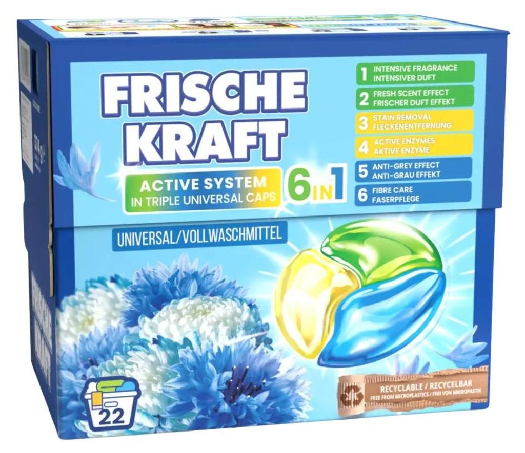 Frische Kraft 6in1 UNIVERSAL Gelkapseln 22 Stk Produktbild 