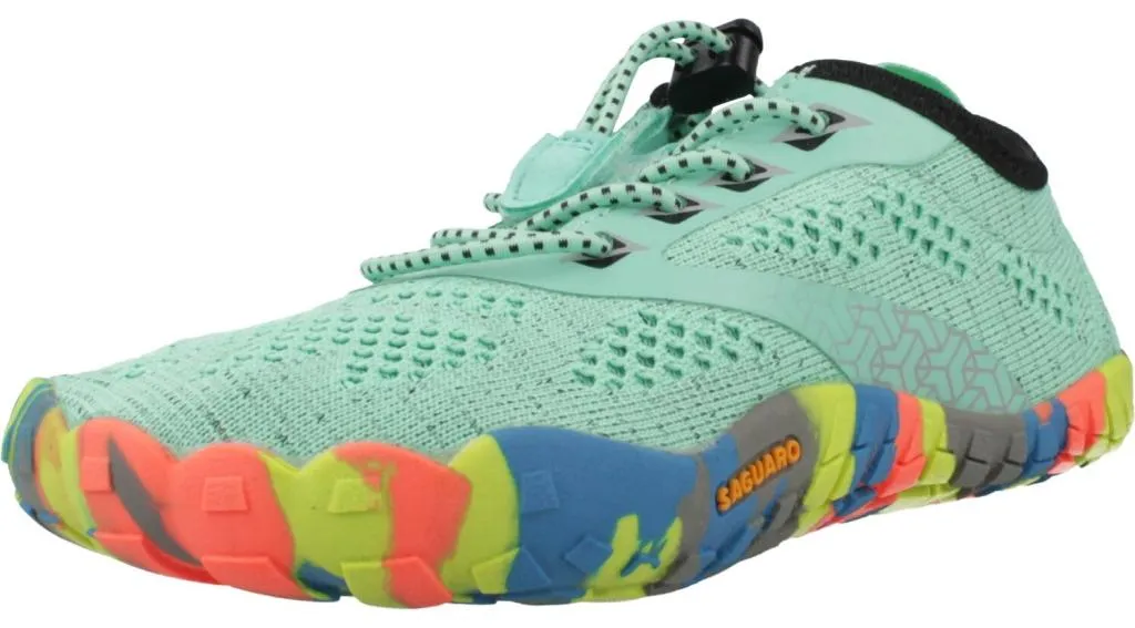 Chaussures Barefoot Saguaro Samart I Vertes avec Semelle Flexible