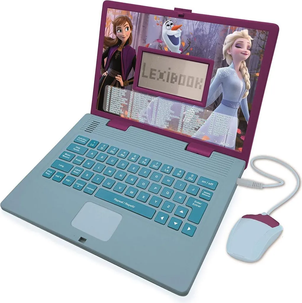 Ordinateur Portable Éducatif Disney : Apprendre sans Écran de Tablette