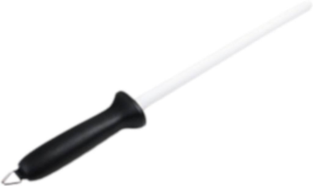 wetzstahl 38 cm Keramik weiß/schwarz