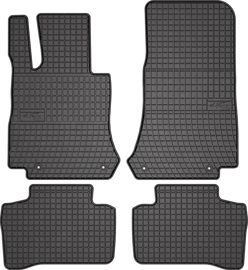 Tappetini Gomma Nera Mercedes GLC X253 2015-2025 | Qualità OEM