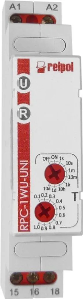 Relais temporisé universel 12-240V Relpol : stoppez les erreurs de cycle