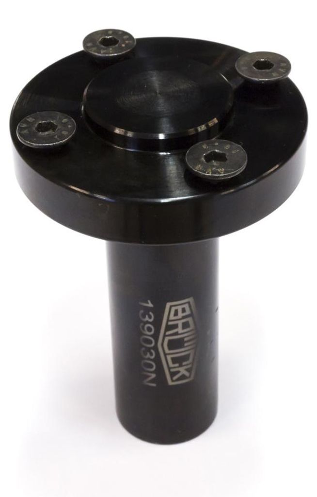 BRÜCK Fräsdorn für Sägeblätter / Nuter D = 60 mm d=30 mm 4 NL M6/TK 48 GL=90 mm S=25 x 65 mm | 139030N