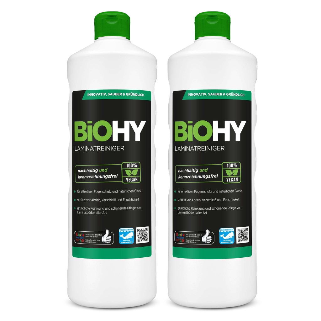 BiOHY Laminatreiniger, Inhalt:2er Pack