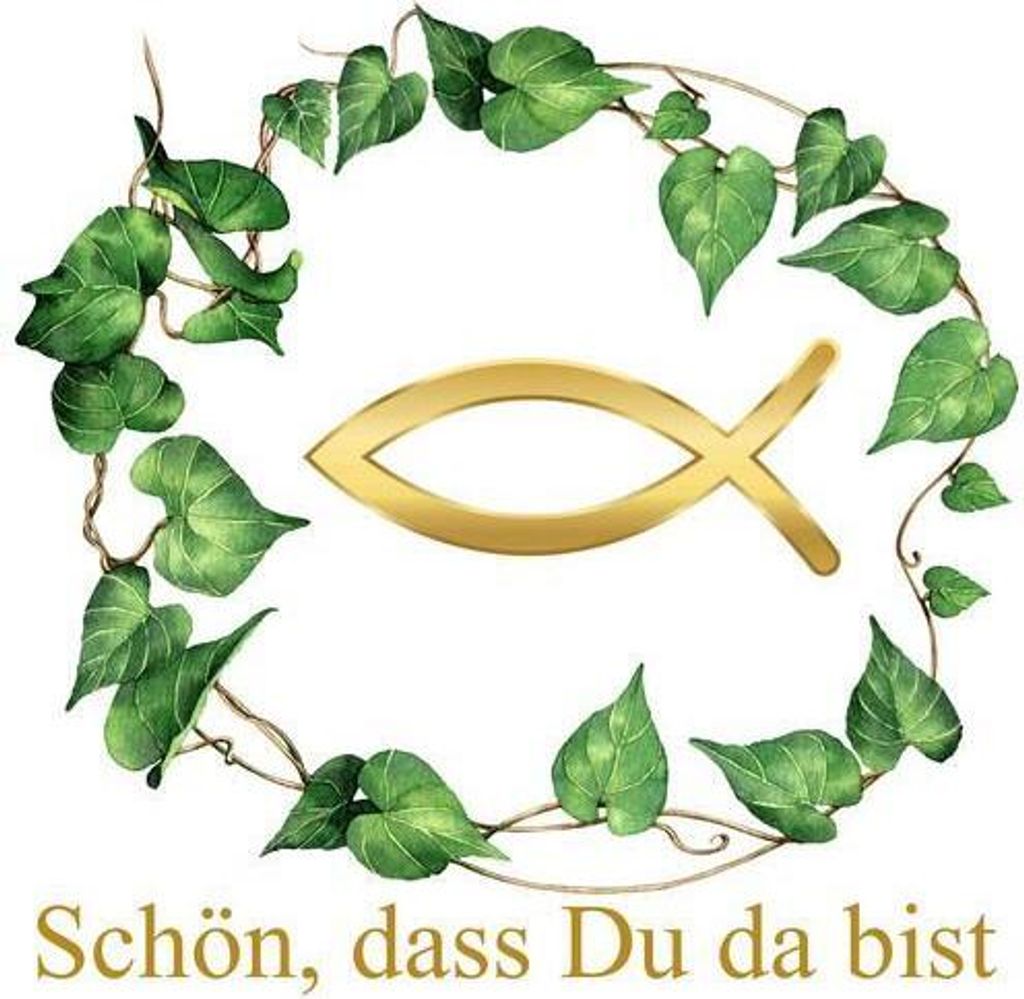 20 Servietten Green Leaves and Fish gold - Grüne Blätter um Produktbild 