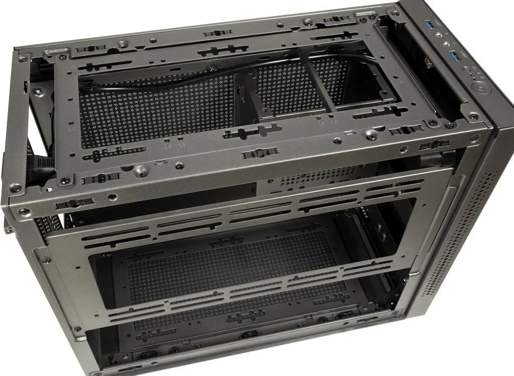 Inter-Tech Geh IM-1 Pocket Nero: Micro-Tower Versatile per PC Gaming mATX - 21