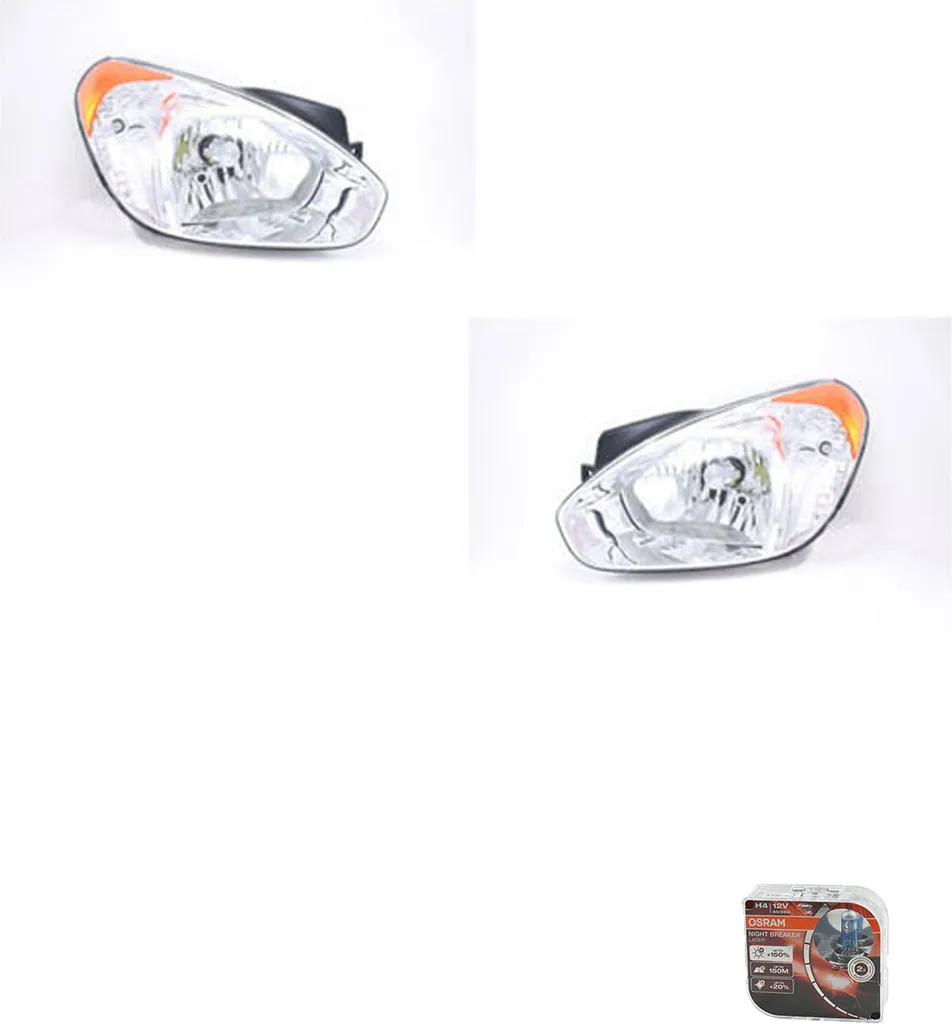 Upgrade Fari Hyundai Accent MC | Johns + Osram +150% Brightness