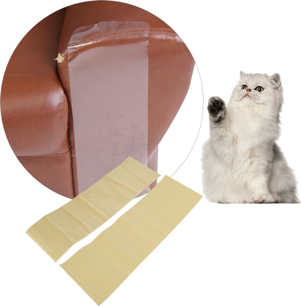 2PCS Haustier Katze Große Scratch Guard Selbst klebe Kratzbaum Möbel Sofa Protector