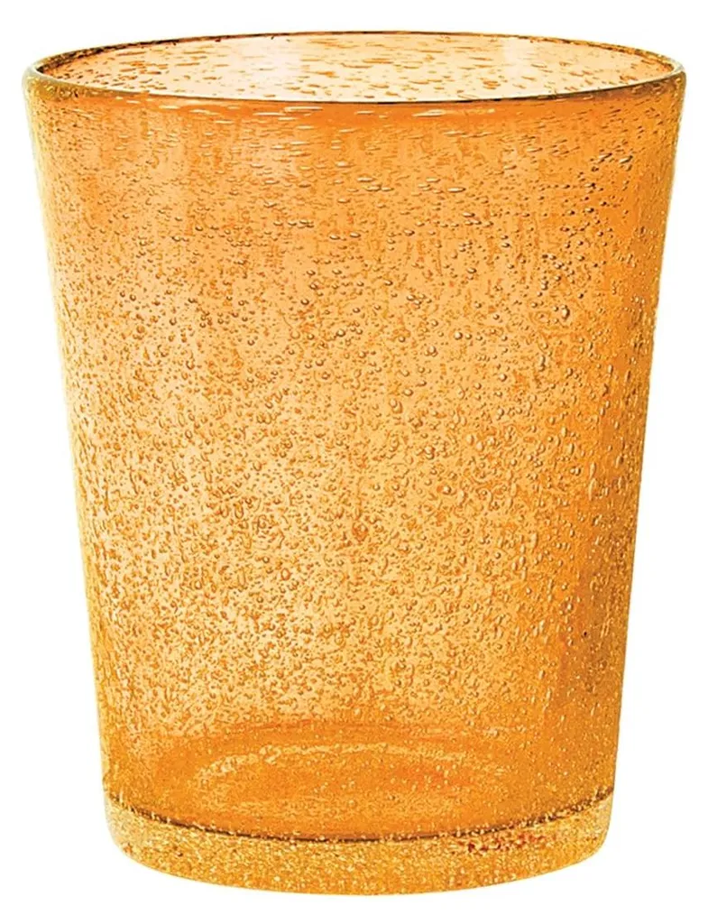 Verres à boire H&H Giada orange 46cl lot de 6 incassables au lave-linge