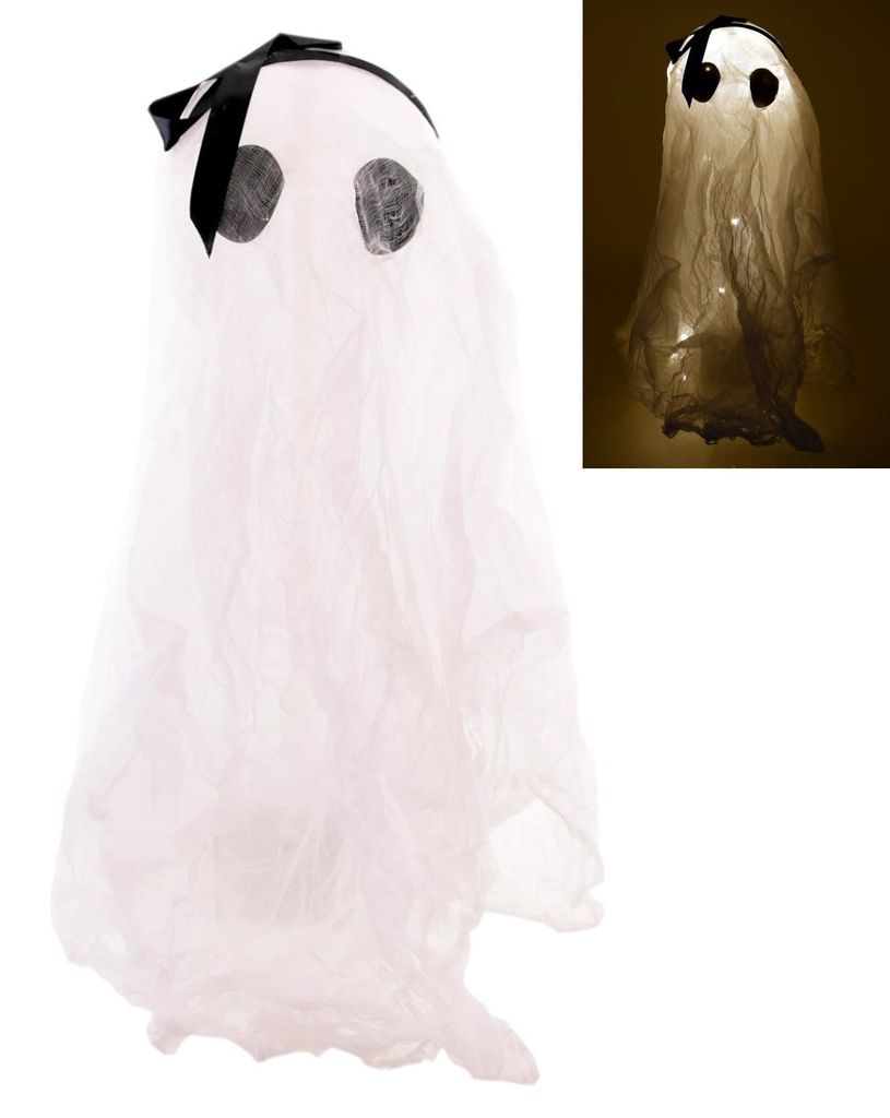 Halloween Dekoration - Gespenst mit Licht (65cm) Deko Produktbild 