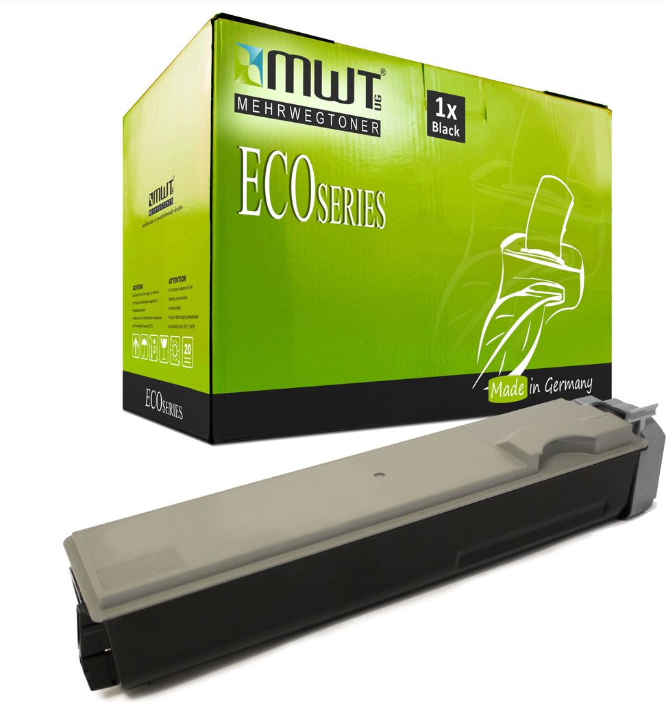 1 Mehrwegtoner kompatible Lasertoner ersetzt Kyocera 1T02F30EU0 TK-510K Schwarz
