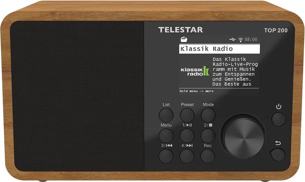 TELESTAR TOP 200 Holz Multifunktionsradios Stationäre Produktbild 