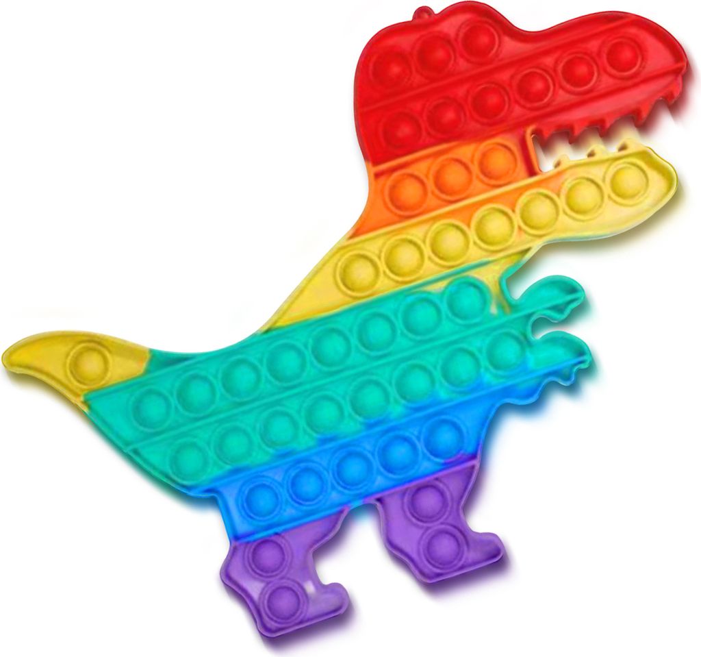 Push It Fidget Toy Dinosaurier 29cm Bubble Pop Anti Stress Produktbild 6