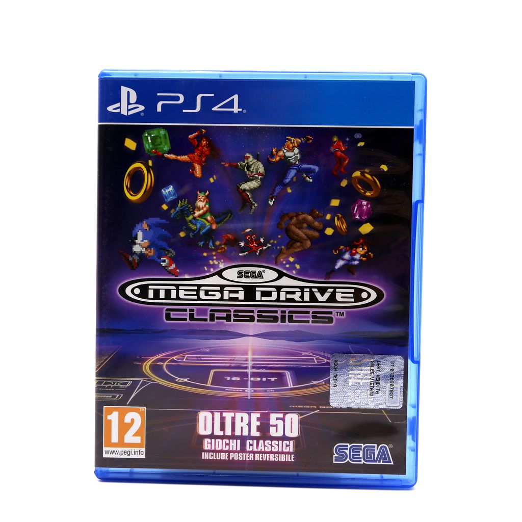 Sega Spielesammlung Videospiele PlayStation 4 Megadrive Classics Retro Klassiker Sammlung