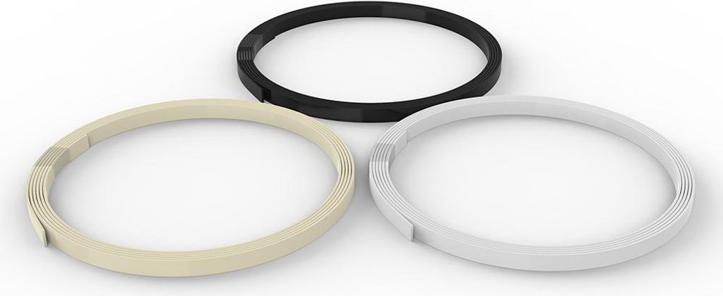 3 Stück Akustik-Folk-Klassiker-Gitarren-Bindungsstreifen, ABS-Teile, Zubehör für Gitarrenbauer-Zubehör