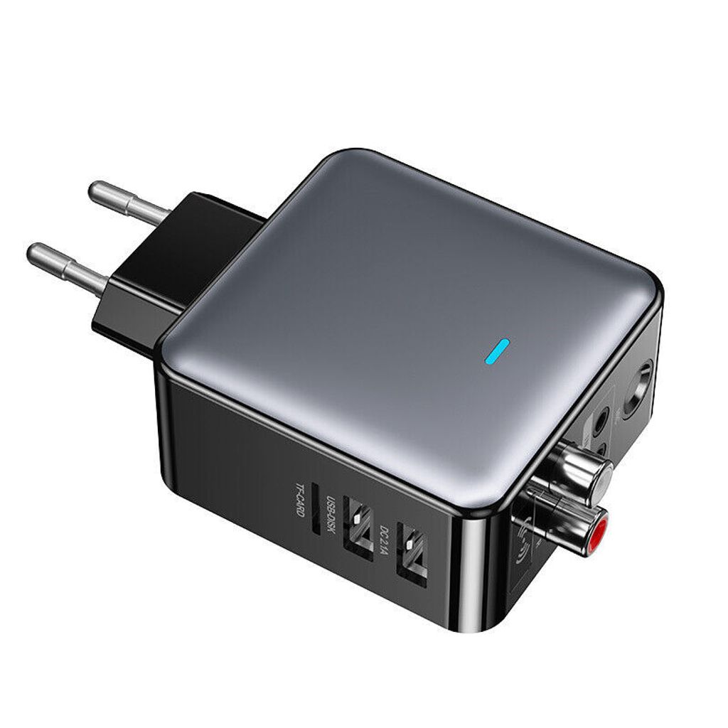 2-in-1-Bluetooth-Sender-Empfänger mit großer Reichweite für TV-Stereo-Audio-Adapter