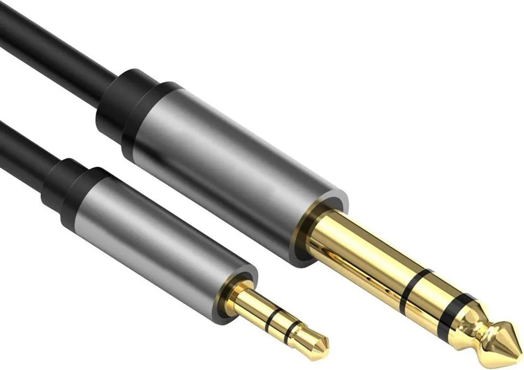Éliminez les Parasites Audio avec le Câble Allteq Jack 3.5mm vers 6.35mm 0.5m