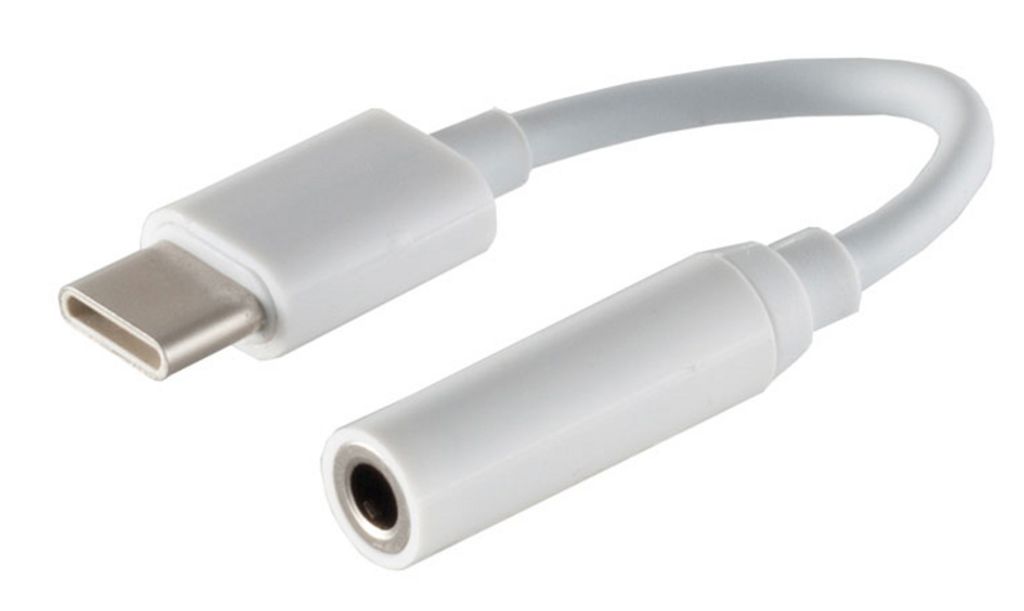 shiverpeaks BS14-05020, Weiß, USB C, 3.5mm, 0,1 m, Produktbild 
