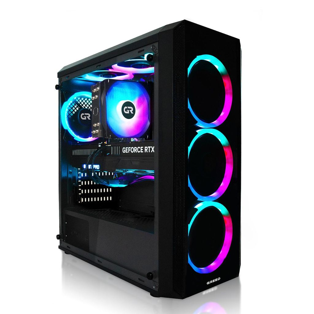 Greed® MK2 - High End Gaming PC - Intel i7 12700F - AMD Produktbild 