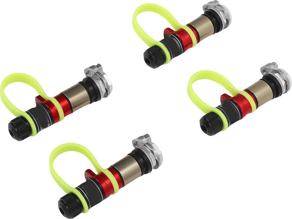 4-teiliges Reifenentlüfter-Set mit Schnellablassventil und Sand-Offroad-Zubehör