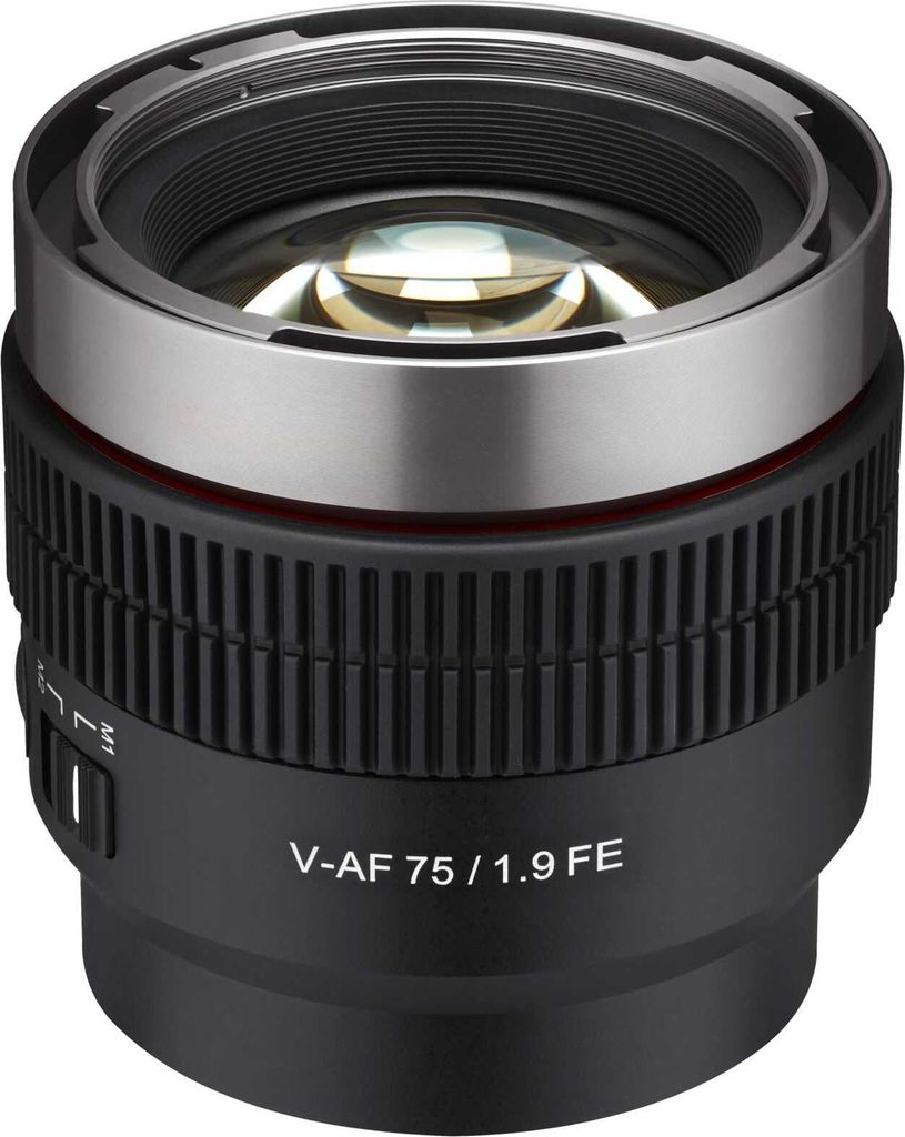 Samyang V-AF T 1,9/75  FE Sony E Produktbild 