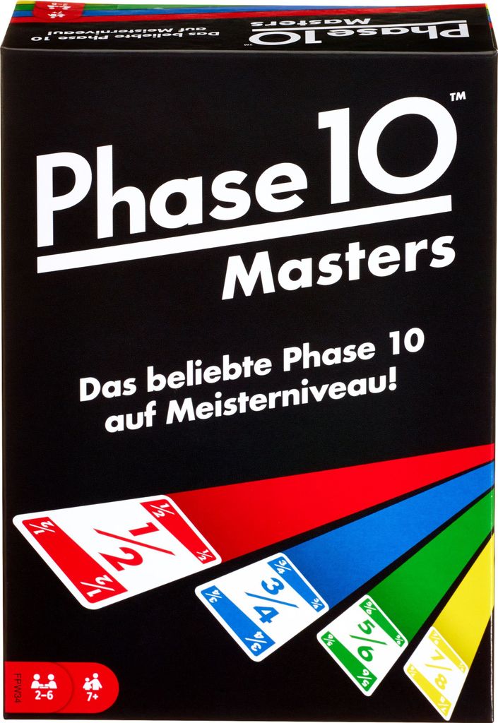 Games Phase 10 Masters, 7 rok / roky, Rodinná hra Obrázok produktu 