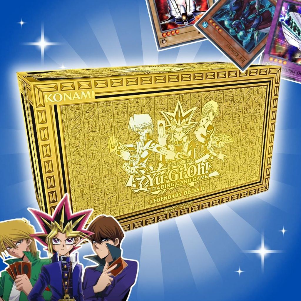 Yu-Gi-Oh! Legendary Decks II – Box 2 | Deutsch | 3 Decks + Produktbild 