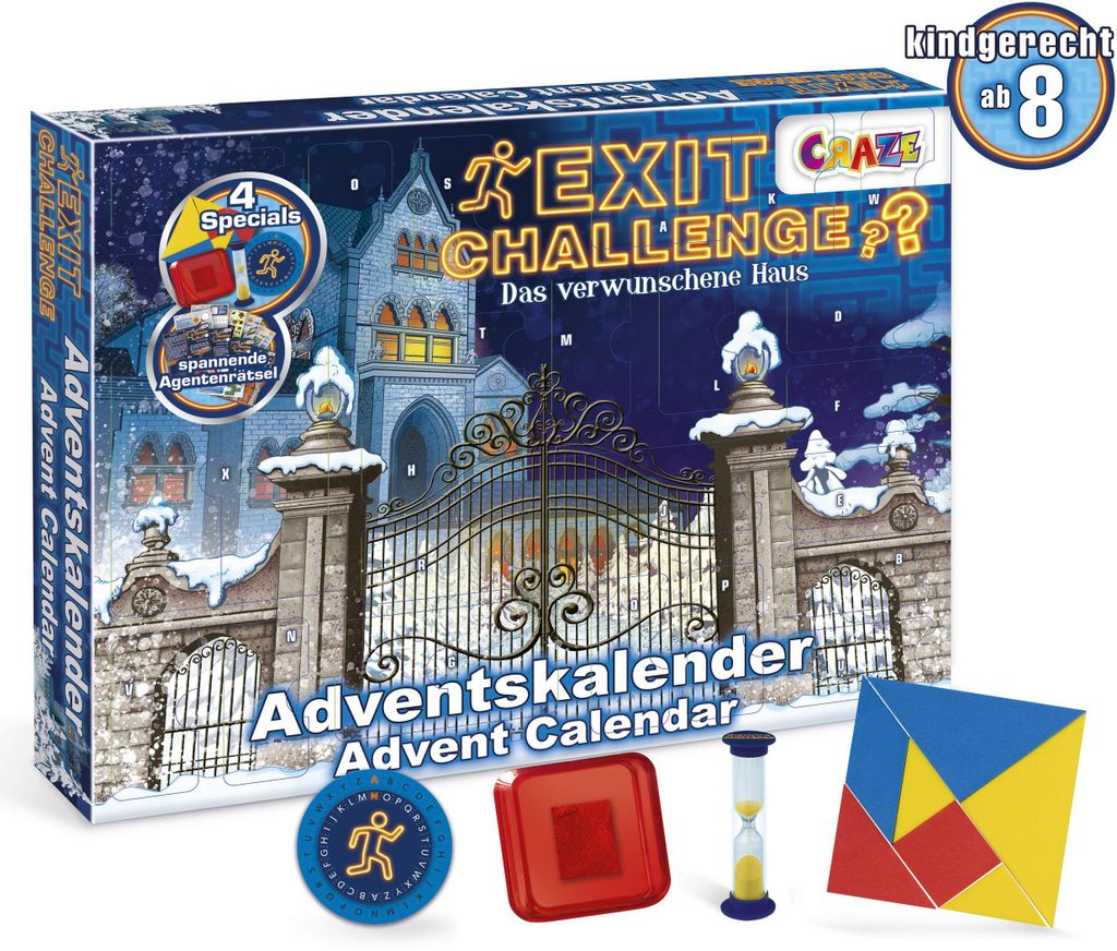Craze Exit Challenge Das verwunschene Haus Adventskalender Produktbild 