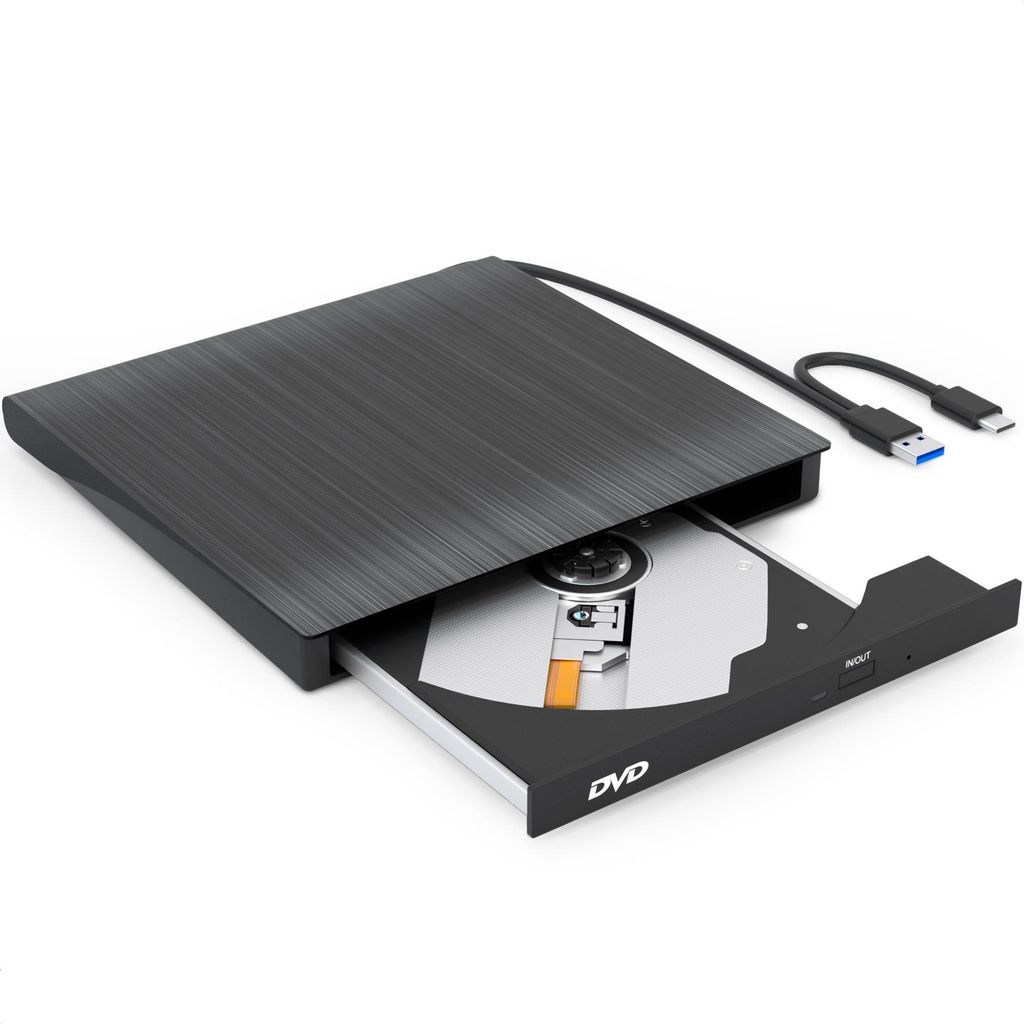 Strex Externe CD & DVD Laufwerke – Tragbarer DVD-Player mit Produktbild 