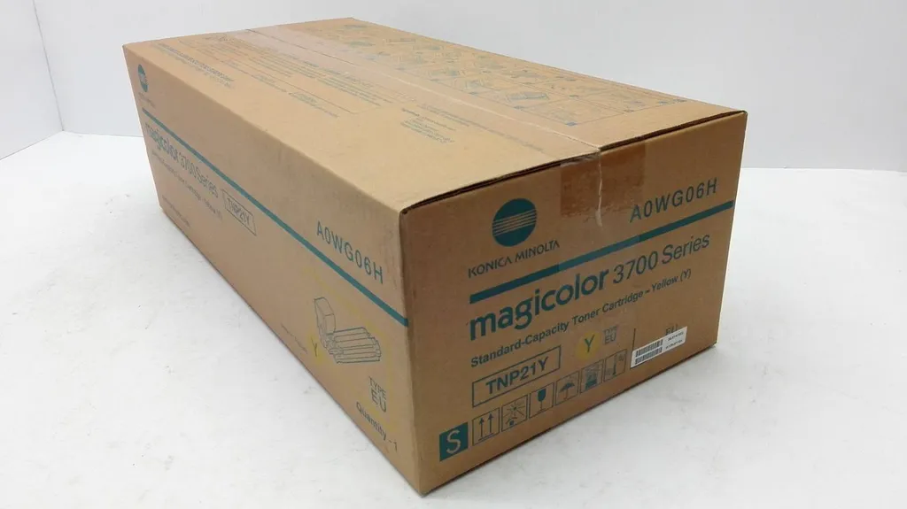 Toner TNP-21Y Jaune A0WG06H pour Impression de Rapports et de Graphiques - 3