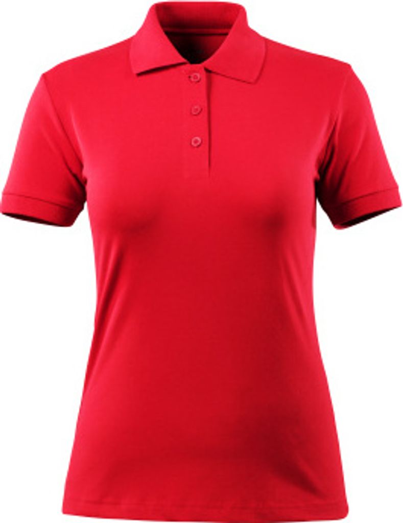 MASCOT Grasse Damen Polo Shirt Größe 2XL, verkehrsrot | Packung (1 Stück)